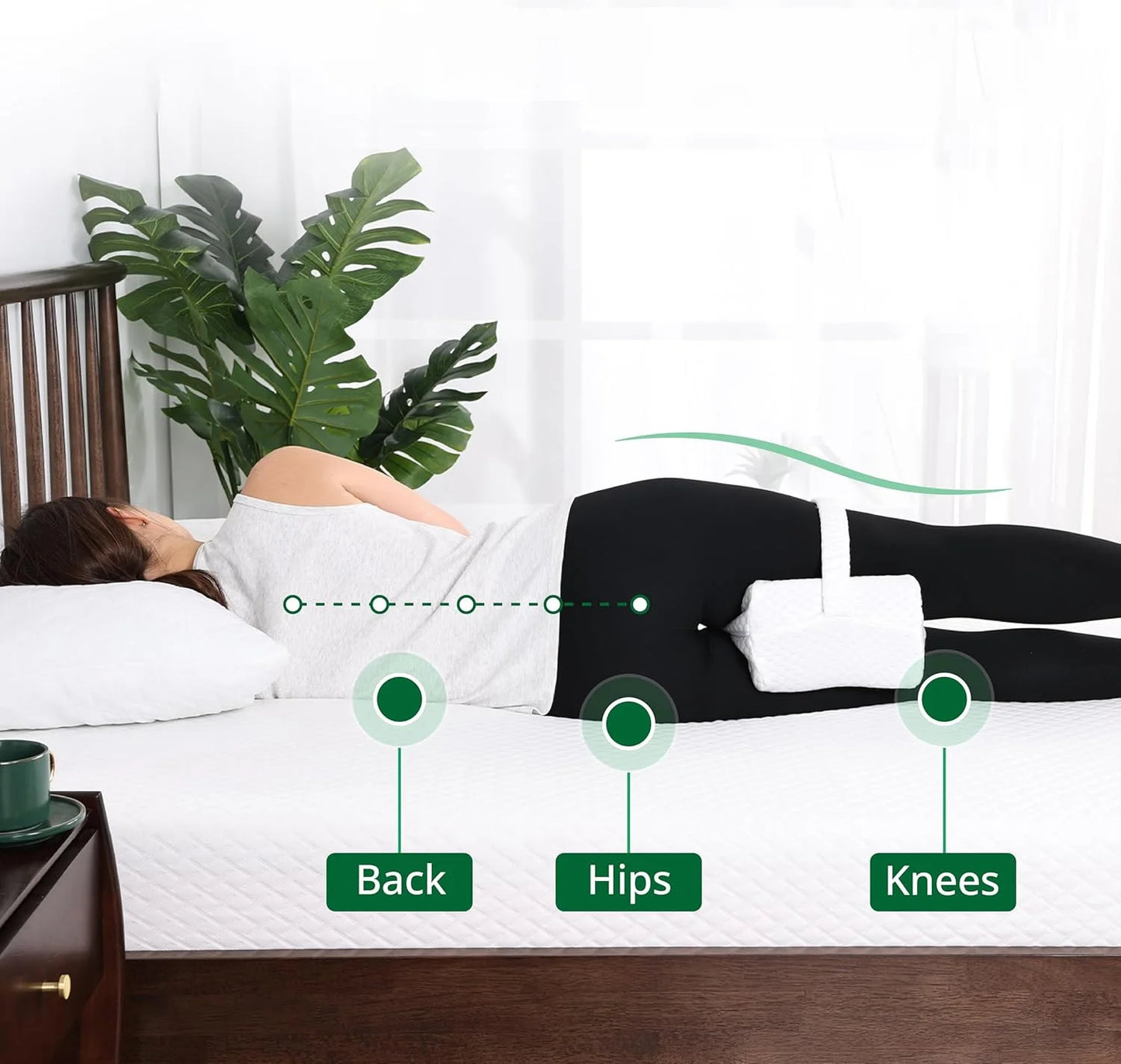 Cojín Ergonómico De Rodilla Para Dormir
