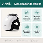 Vienli KneeRelief™ — Masajeador de rodilla con calor, luz roja y vibración