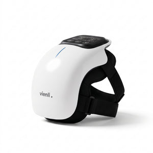Vienli KneeRelief™ — Masajeador de rodilla con calor, luz roja y vibración