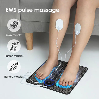 Masajeador EMS De Pies (Alfombrilla Pulsestep)